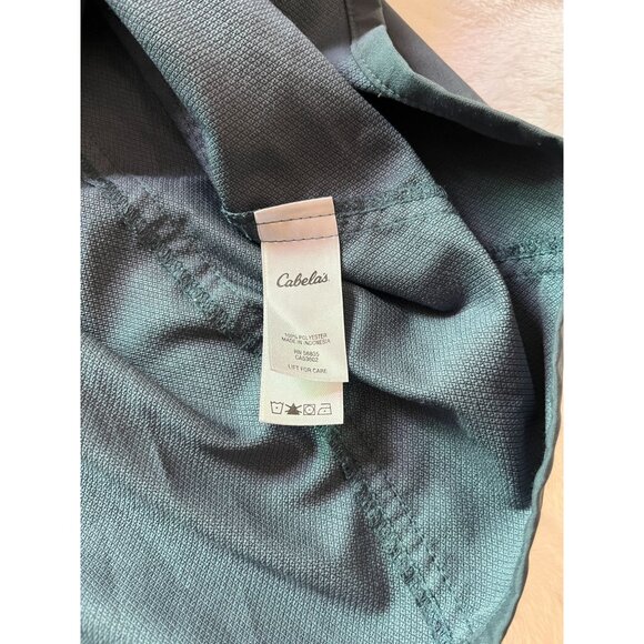 Cabela's XPG Mens Short Sleeve Outdoor Performance Shirt Large Gray Lightweight - Picture 9 of 11